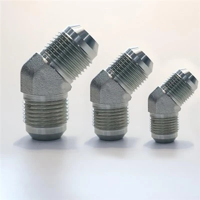 Male JIC Male JIC 45 Degree Hydraulic Adapter Hose Fittings