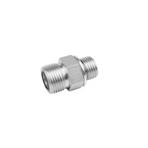 ORFS hane till BSPP hane rak adapter