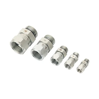 Hane O-Ring Boss Till Hon JIC Swivel Rak Hydrauladapter